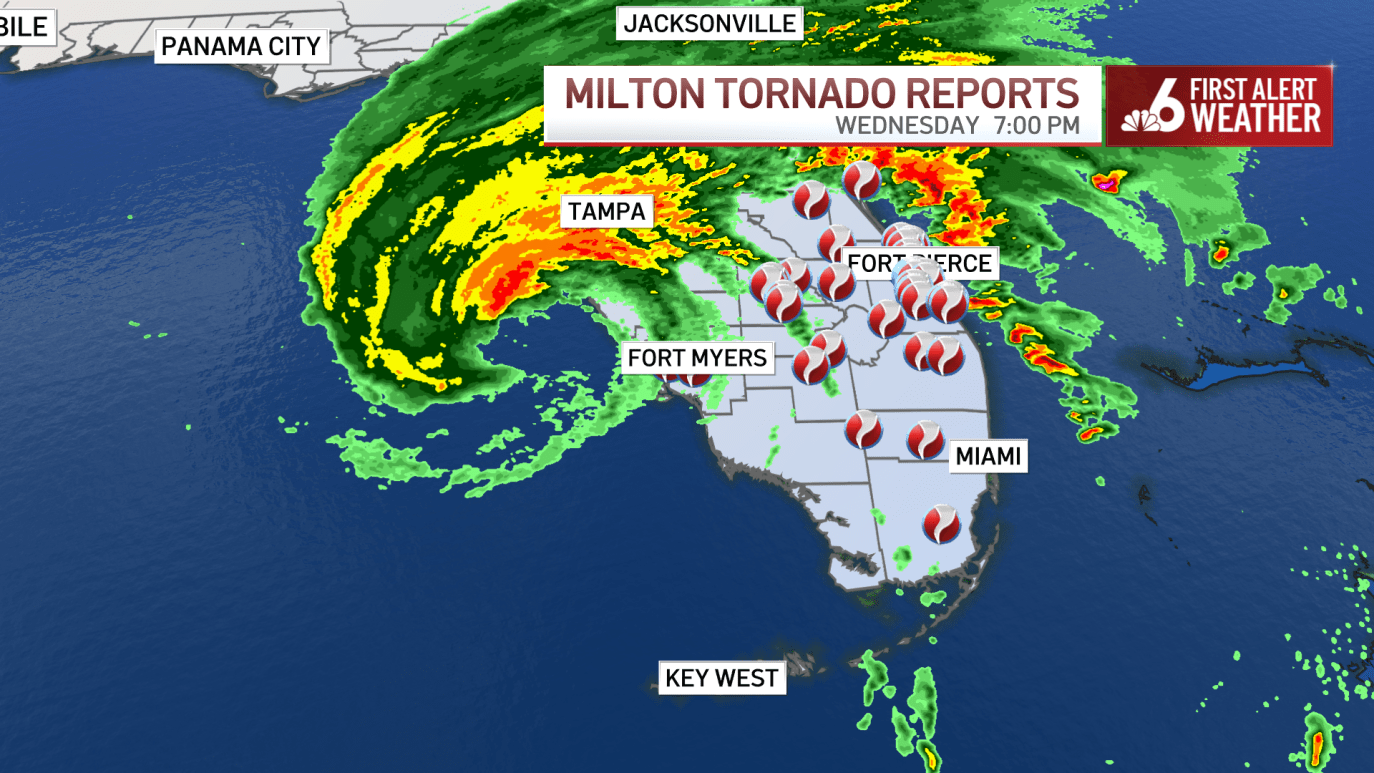 Why were there so many tornadoes with hurricane Milton? NBC 6 South