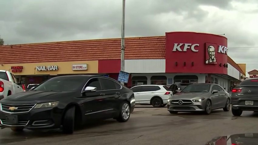 A KFC employee is accused of asking a 7-year-old girl to touch him inappropriately at a location in North Miami. 