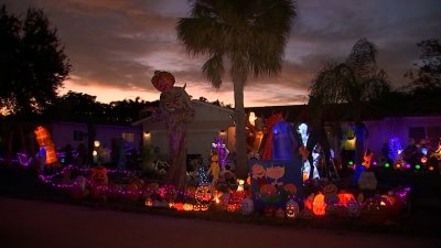 Spooky sights and ghoulish delights at over-the-top Halloween house in Plantation