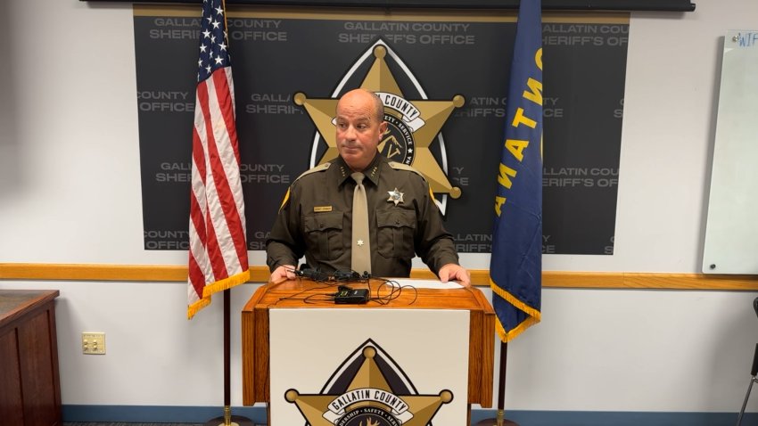 Gallatin County Sheriff holds press conference over murder of camper in Big Skies, Montana