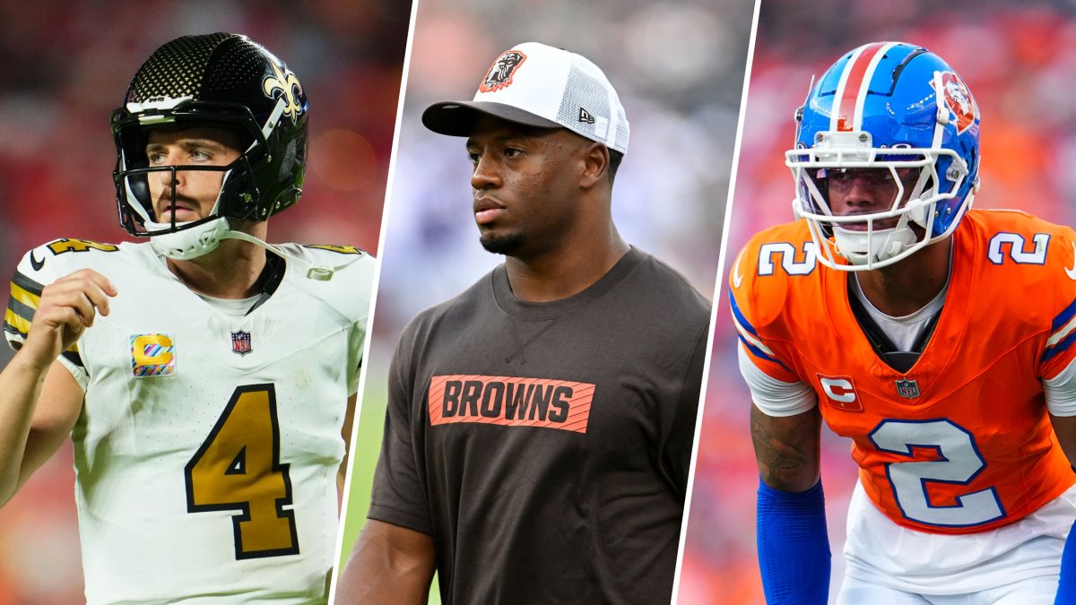 NFL injury news Week 7 updates on Derek Carr, Nick Chubb NBC 6 South