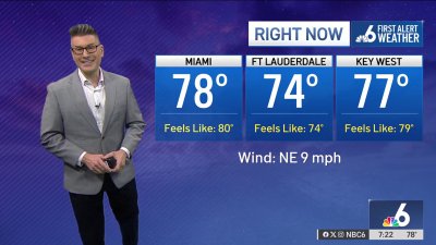 NBC6 First Alert Forecast – November 15, 2024 – Evening