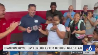 Championship victory for Cooper City Optimist girls team