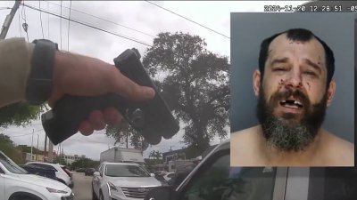 Bodycam shows driver narrowly missing cops while crashing repeatedly during Miami-Dade stop