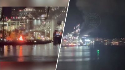 Video shows fire at PortMiami cargo yard