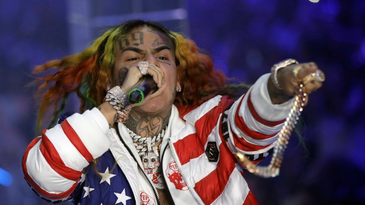 Rapper Tekashi 6ix9ine gets 45 days in prison for probation violations