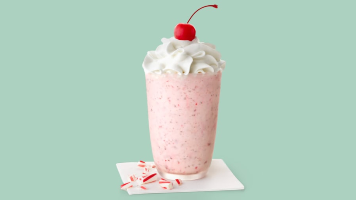 Chick-fil-A brings back Peppermint Chip Milkshake for the holiday season