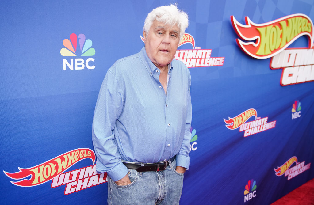 ‘I’m a little beat up’: Jay Leno suffers broken wrist, eye injury after 60 feet fall down hill
