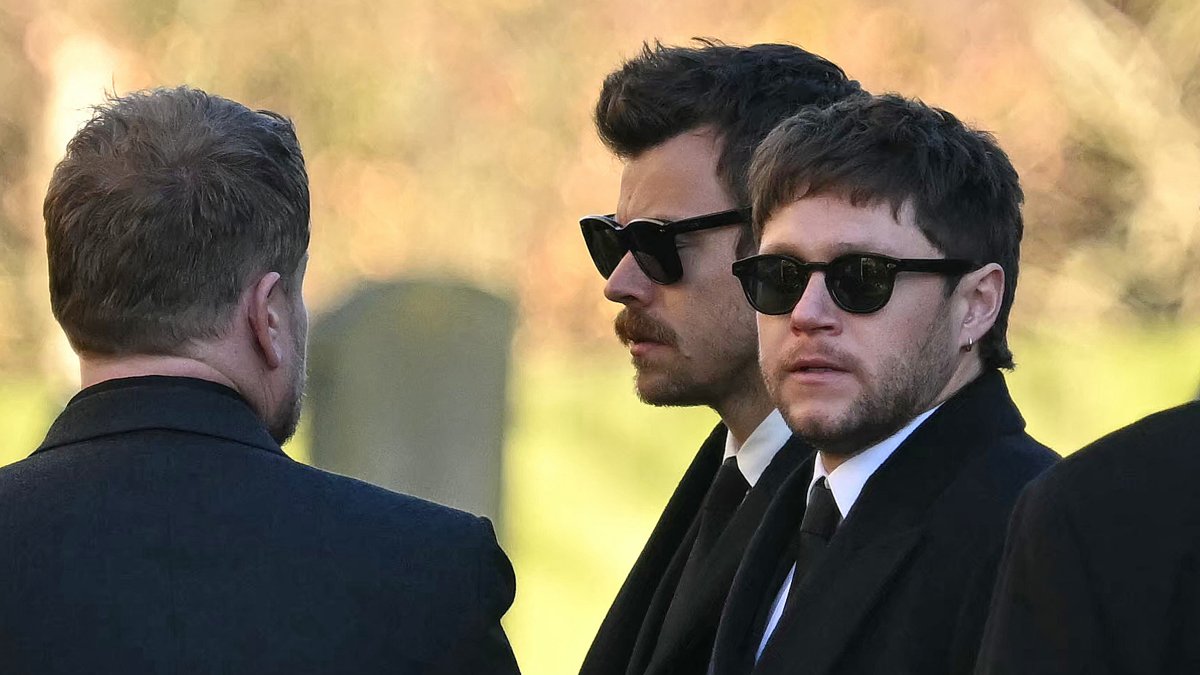One Direction stars join family at Liam Payne's funeral One Direction stars join family at Liam Payne's funeral