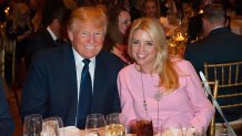 March 20, 2016: Donald Trump, Pam Bondi. Keynote Speaker Donald Trump with guest Dr. Ben Carson attend the Palm Beach Lincoln Day Dinner at Mar-a-Lago, Palm Beach, Florida (Photo by Michele Eve Sandberg/Corbis via Getty Images)