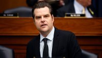 FILE - Rep. Matt Gaetz (R-Fla.) during a hearing in the Rayburn House Office Building on Capitol Hill on April 30, 2024 in Washington, D.C.