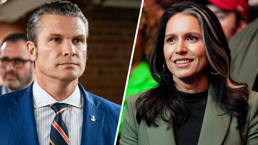 Pete Hegseth and Tulsi Gabbard