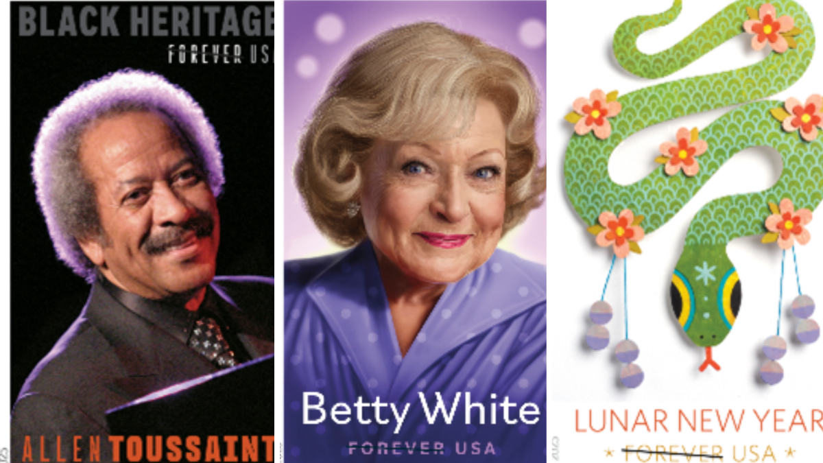 Betty White to be highlighted in 2025 USPS stamps