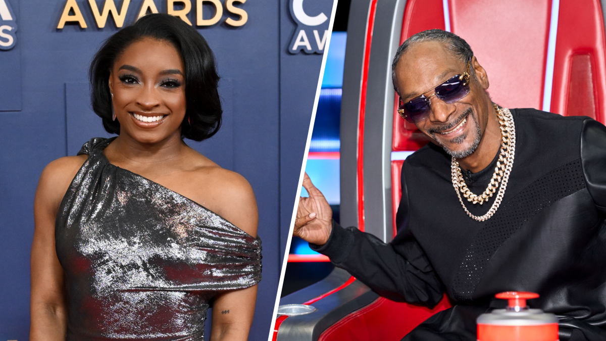 Simone Biles to join Snoop Dogg as a guest mentor for an episode on NBC's 'The Voice' Simone Biles to join Snoop Dogg as a guest mentor for an episode on NBC's 'The Voice'