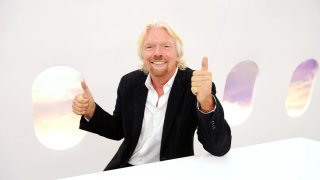 Virgin Atlantic Airways and Virgin Group founder, Sir Richard Branson.