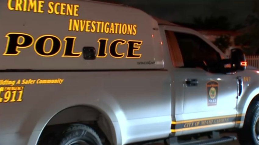 File image of a Miami Gardens Police crime scene vehicle