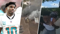 It was a tulmutuous 2024 for Miami Dolphins star wide receiver Tyreek Hill, who made more news off the field than on it with everything from a fire at his mansion to a police encounter that had him in handcuffs.