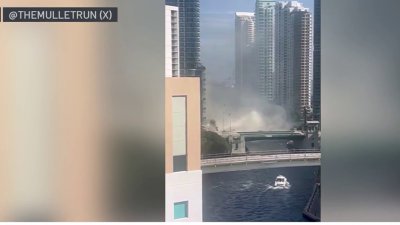 Video captures heavy smoke in Brickell following fire at Zuma Restaurant