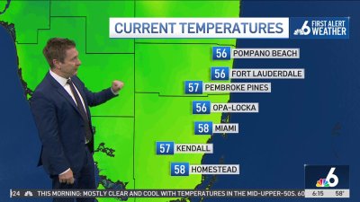 South Florida weather forecast – morning – Dec. 2, 2024