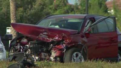 Police chase for subject connected to woman's body found on I-95 ends in Miramar crash