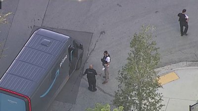 Stolen Amazon truck found, person in custody in Miami