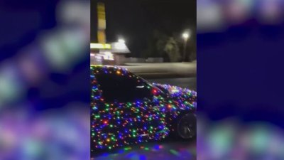 Is it legal to deck out cars in Christmas lights?