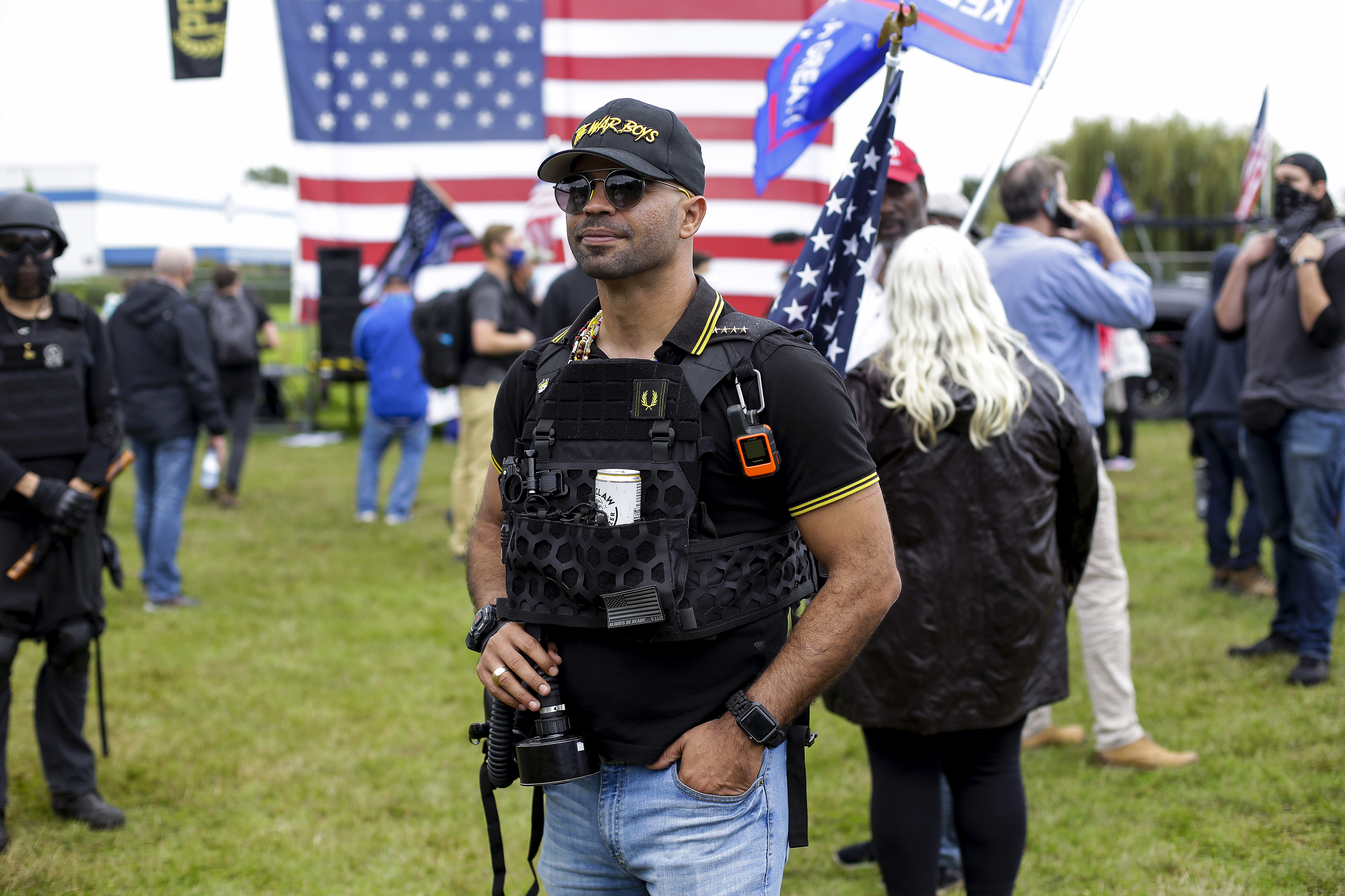 Former Proud Boys leader Enrique Tarrio says he met with Trump in Florida