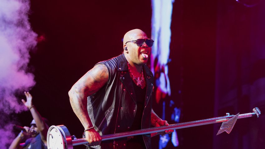 VANCOUVER, BRITISH COLUMBIA – AUGUST 28: Rapper Flo Rida performs on stage during PNE Summer Nights Concerts at Pacific Coliseum on August 28, 2024 in Vancouver, British Columbia, Canada. (Photo by Andrew Chin/Getty Images)