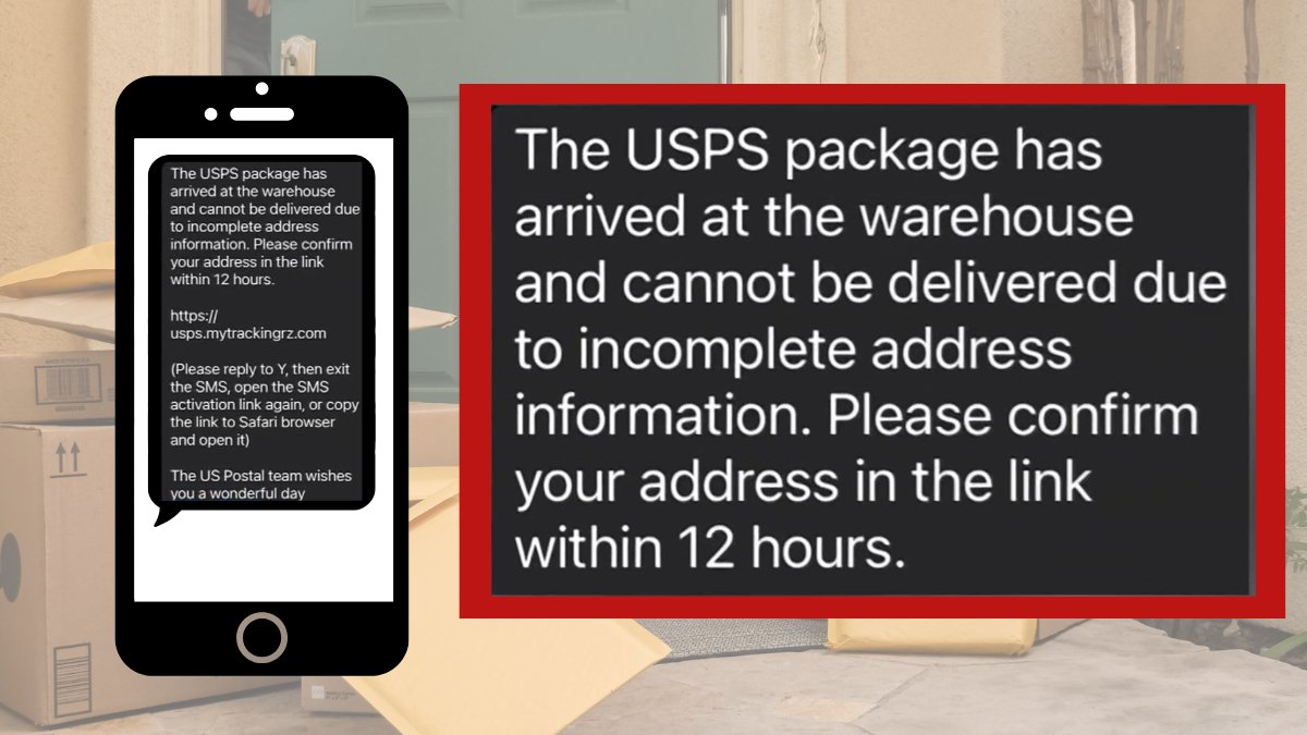 What is ‘smishing’? USPS warning about text message scam – NBC 6 South ...