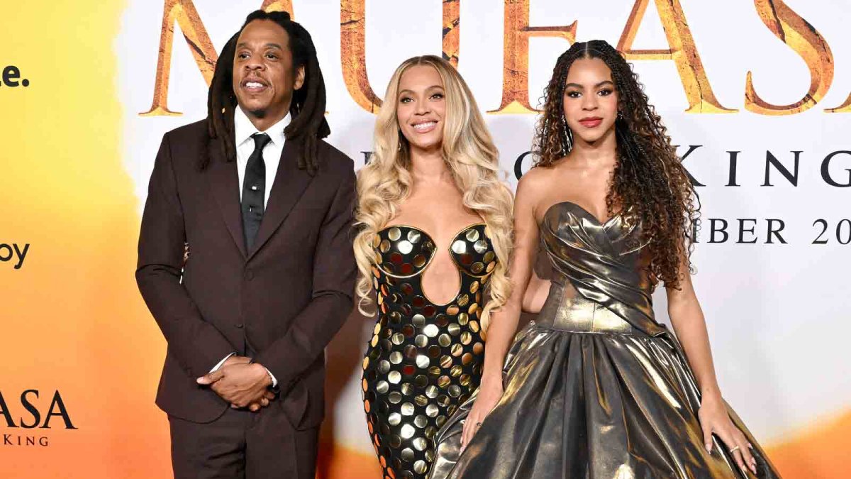 Beyoncé sends message to Blue Ivy after movie premiere with Jay-Z
