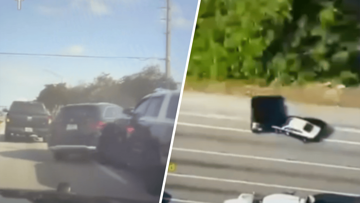Videos show chase end with PIT maneuver and crash in Fort Lauderdale ...