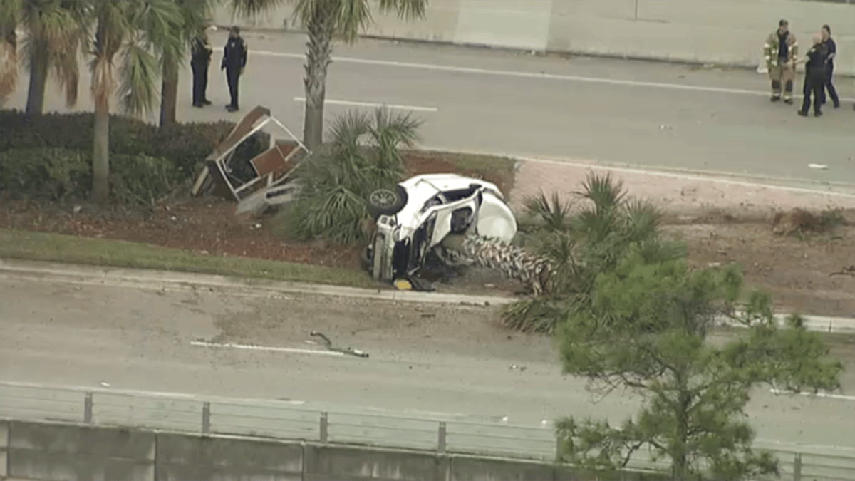 Person killed after car crashes into palm tree in Coconut Creek – NBC 6 ...