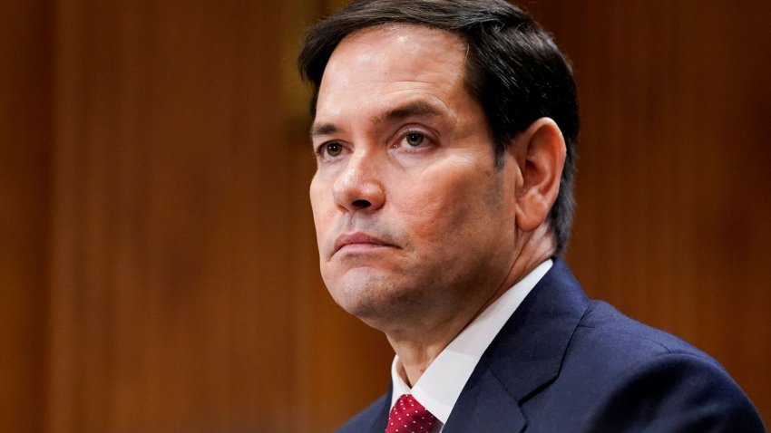 U.S. Senator Marco Rubio, U.S. President-elect Donald Trump’s nominee to be secretary of state, looks on, on the day he testifies during a Senate Foreign Relations Committee confirmation hearing on Capitol Hill in Washington, U.S., January 15, 2025. 