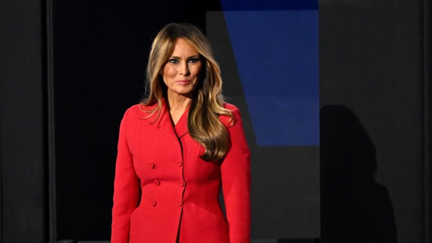 Melania Trump, pictured in July 2024, has launched her own meme coin. 