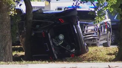 Chase involving FHP, BSO ends in PIT maneuver and rollover crash