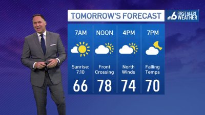 NBC6 First Alert forecast – Jan. 13, 2025 evening