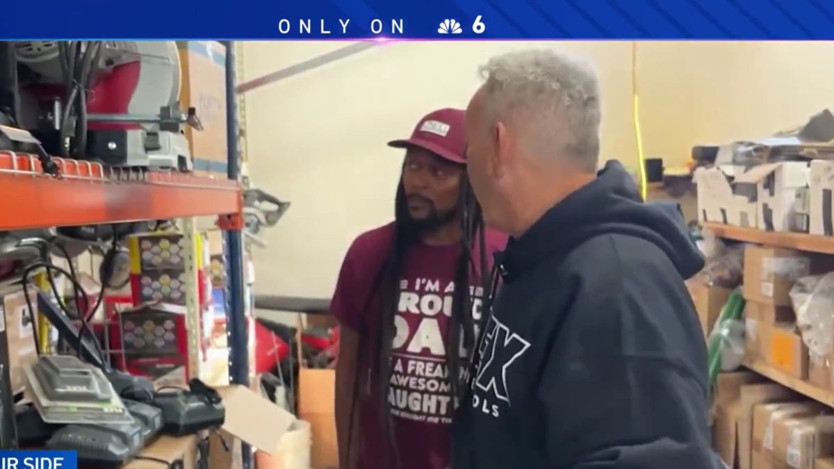 Business owner gives tools to man after work van stole in Fort Lauderdale