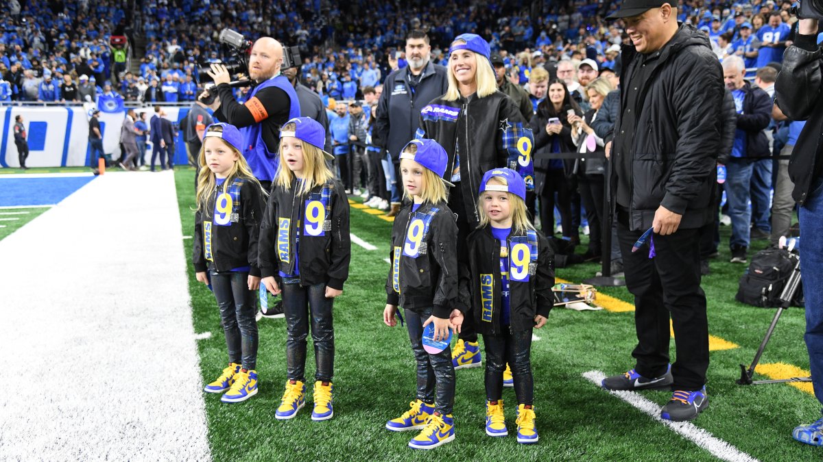 Kelly and Matthew Stafford's kids hospitalized ahead of NFL game