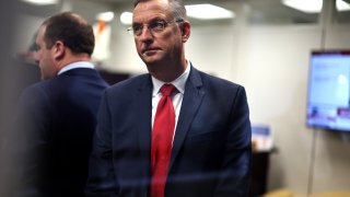 WASHINGTON, DC - DECEMBER 12: Doug Collins, former Republican congressman from Georgia is President-elect Donald Trump's nominee to be Secretary of Veterans Affairs,