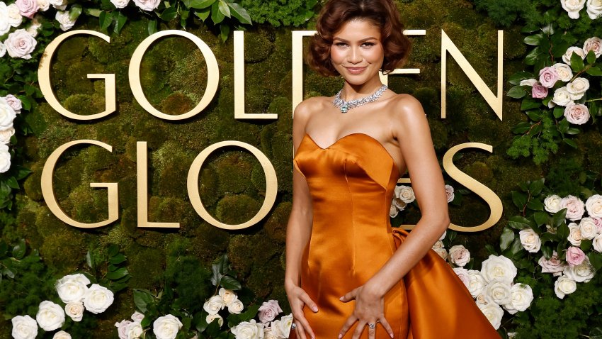 Zendaya attends the 2025 Golden Globe