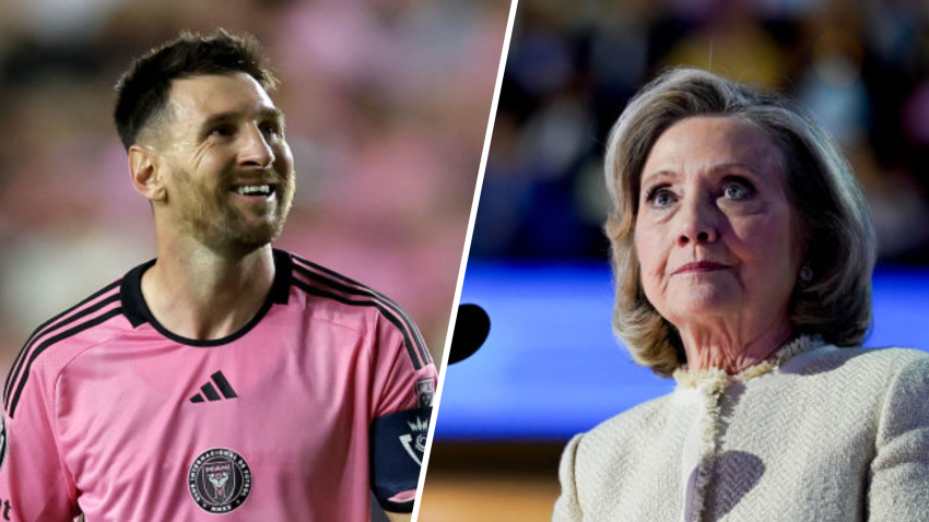 Lionel Messi and Hillary Clinton