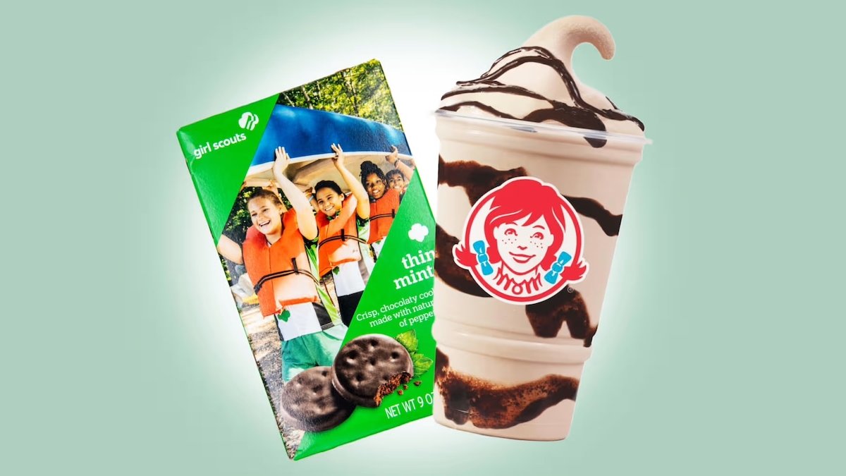 Wendy's is turning this popular Girl Scout Cookie flavor into a Frosty