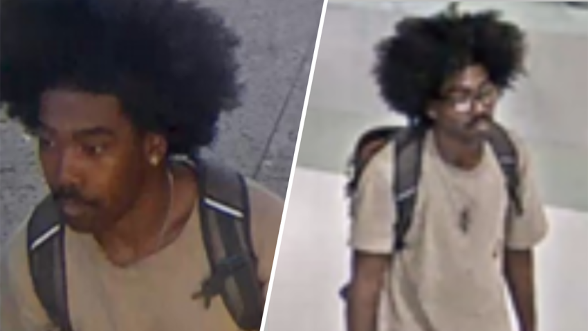 Police in Coral Gables are searching for a man accused of committing a lewd act on the University of Miami campus.
