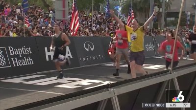Thousands hit the streets for Miami Marathon, runner completes event in under 3 hours