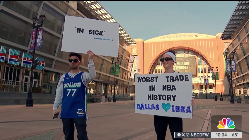 Fans stunned by Luka Doncic trade to Lakers