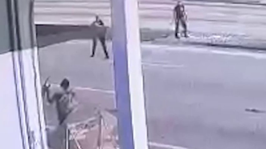 Surveillance video shows moments before deputies shot man in Oakland Park