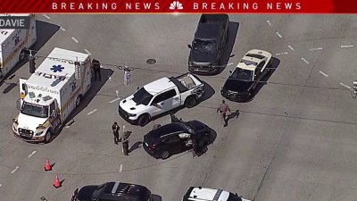 Police investigation underway at Davie intersection