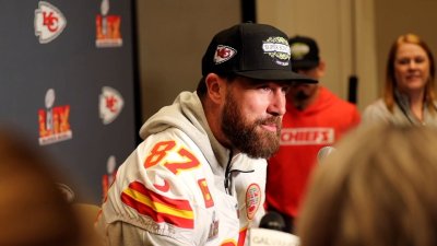 Travis Kelce's message for women, girls in sports: ‘Just be true to you'