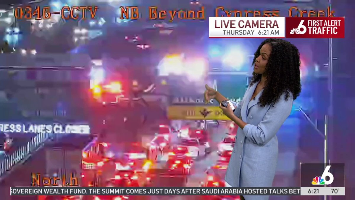 Deadly crash shuts down lanes of northbound I-95 in Broward – NBC 6 ...