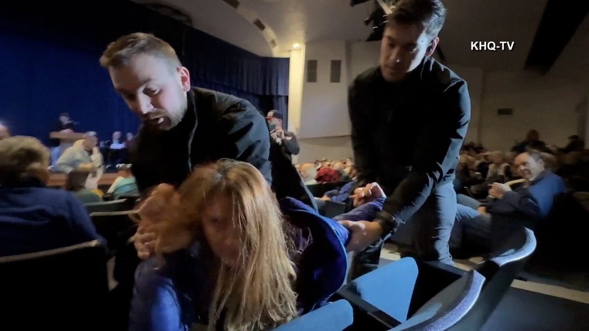 Woman Dragged Out Of Idaho Town Hall Nbc 6 South Florida